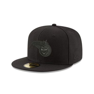 Sapca New Era Orlando Magic NBA Black On Black 59FIFTY Fitted - Negrii